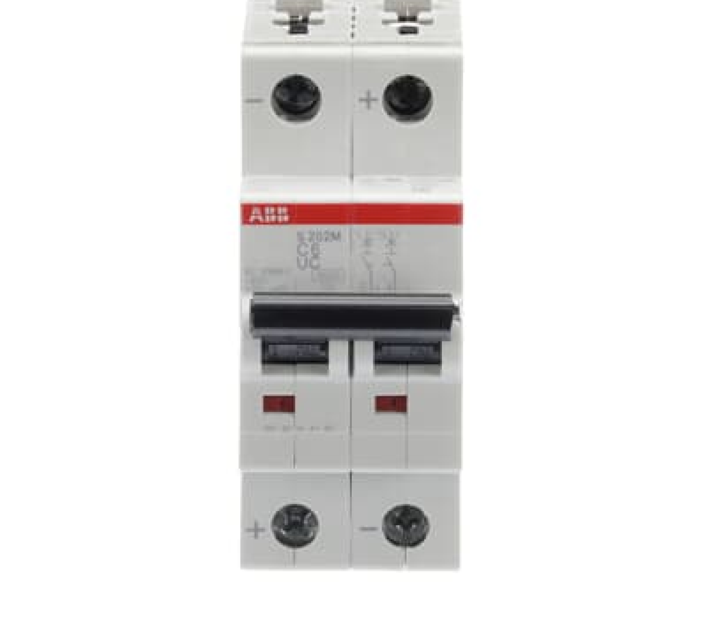 Cầu Dao Tự Động 2P 6A 10kA 250VDC (S202M-C6UC)
