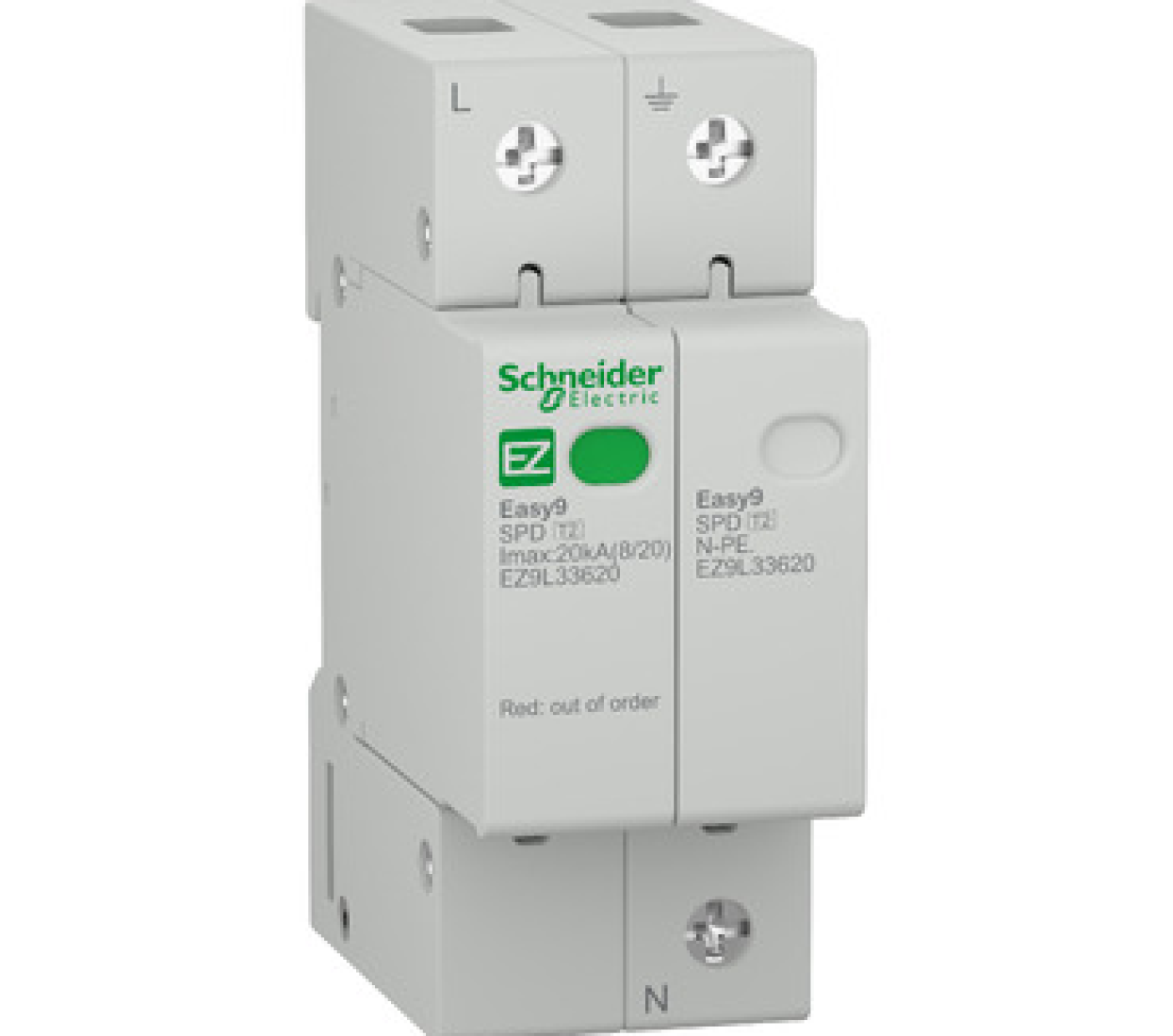 CB chống sét Schneider EZ9L33620 20kA 1P+N