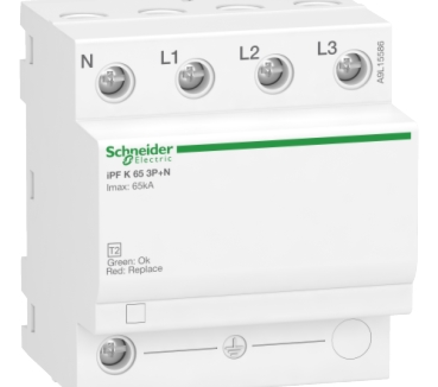 CB chống sét Schneider A9L15586 65KA 3P+N
