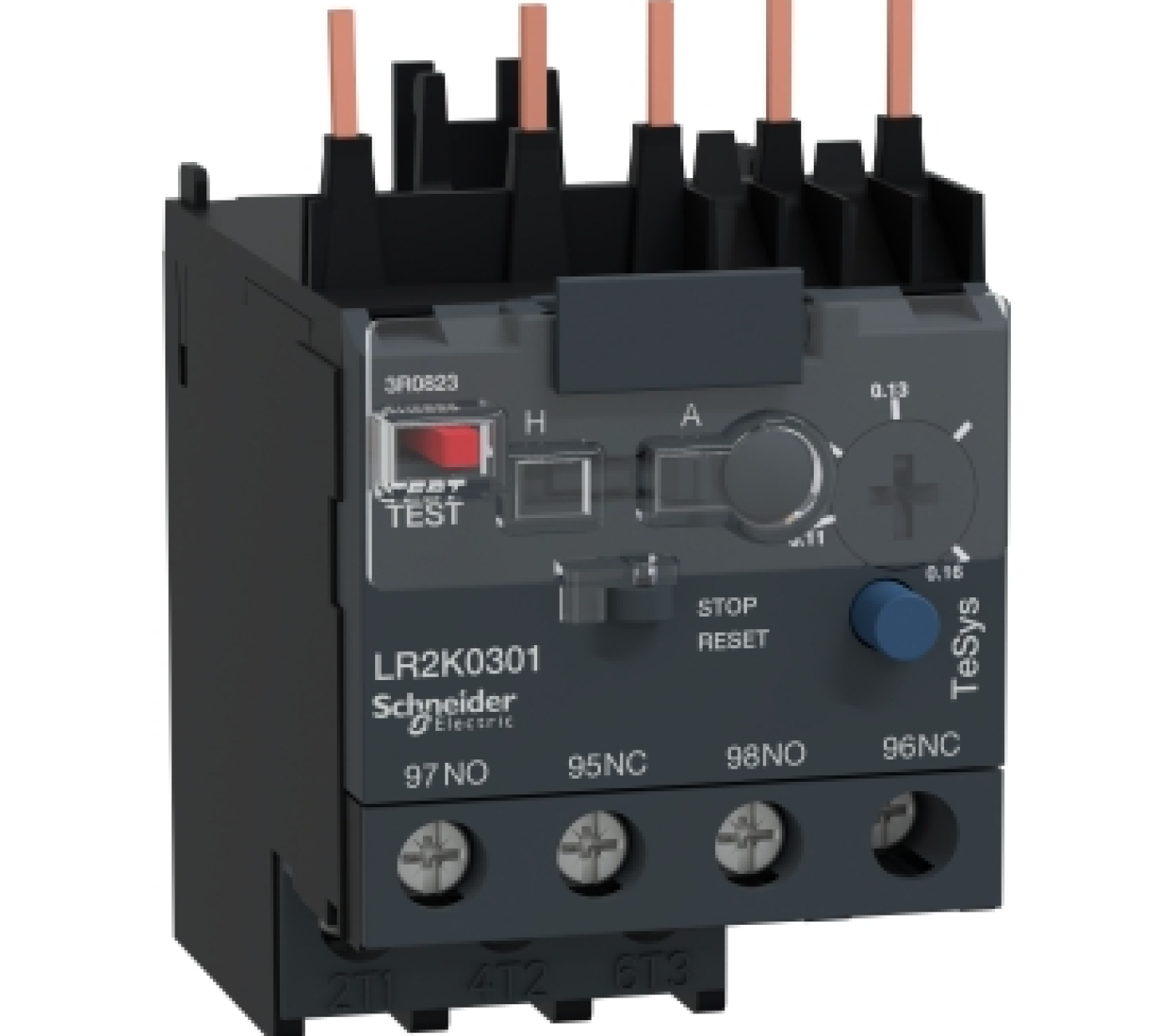 Rờ Le Nhiệt Schneider LR2K0301 TeSys K 0.11-0.16A