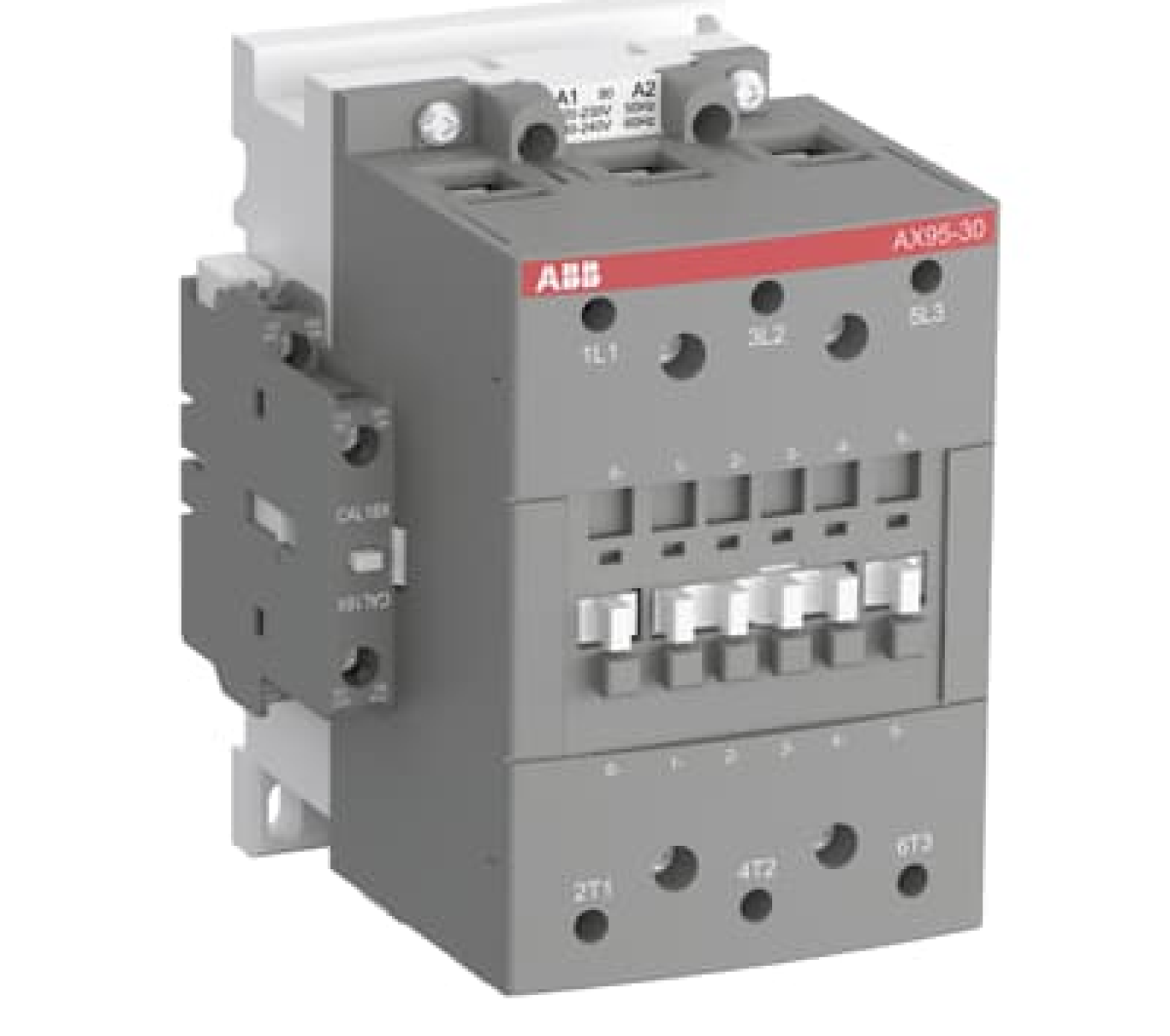 1SFL431074R8011 - Khởi Động Từ 3P 96A 1NO+1NC Coil 220VAC (AX95-30-11-80)