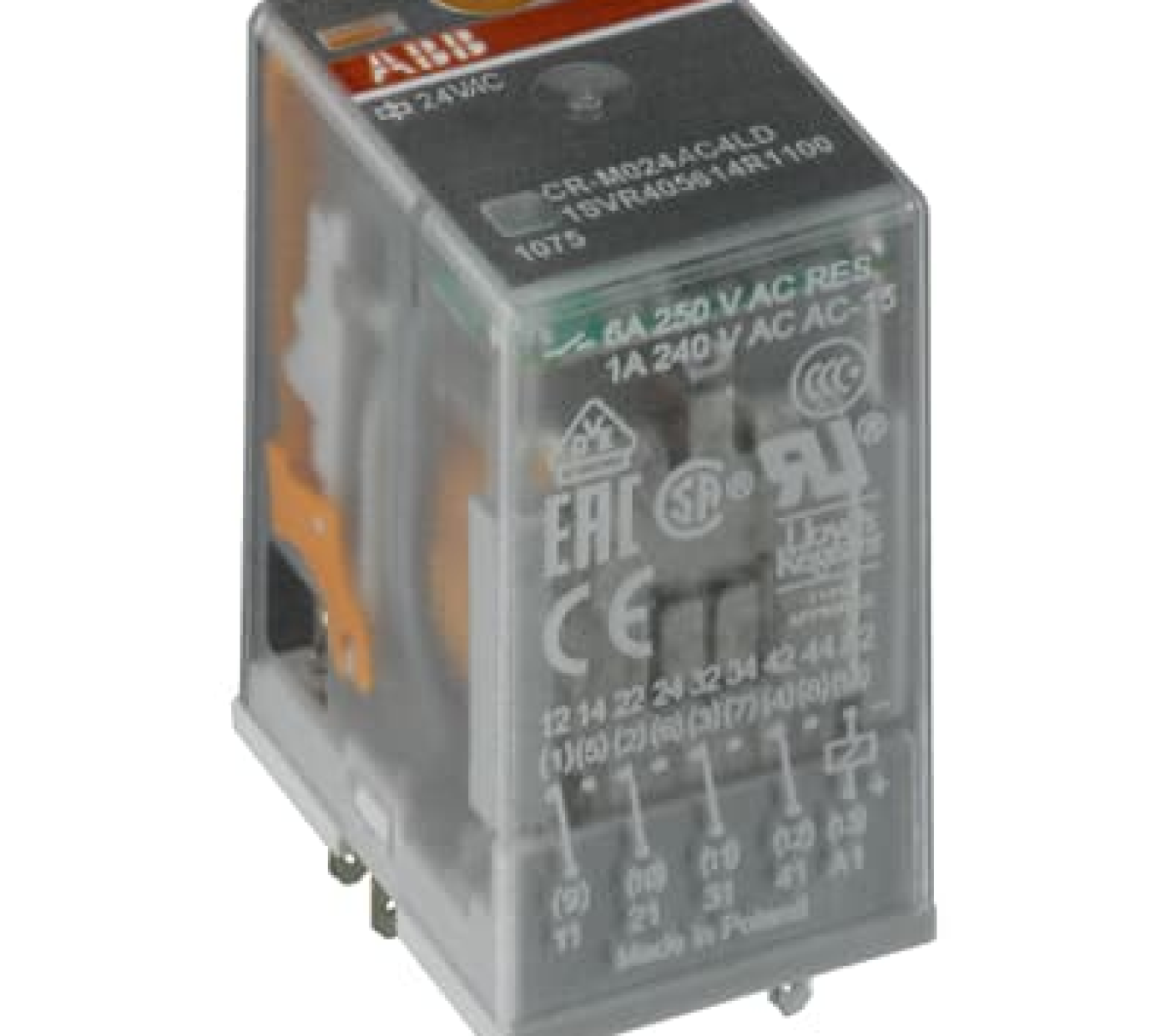 Rờ Le Kiếng 2C/O 12A Coil 110VAC (CR-M110AC2)