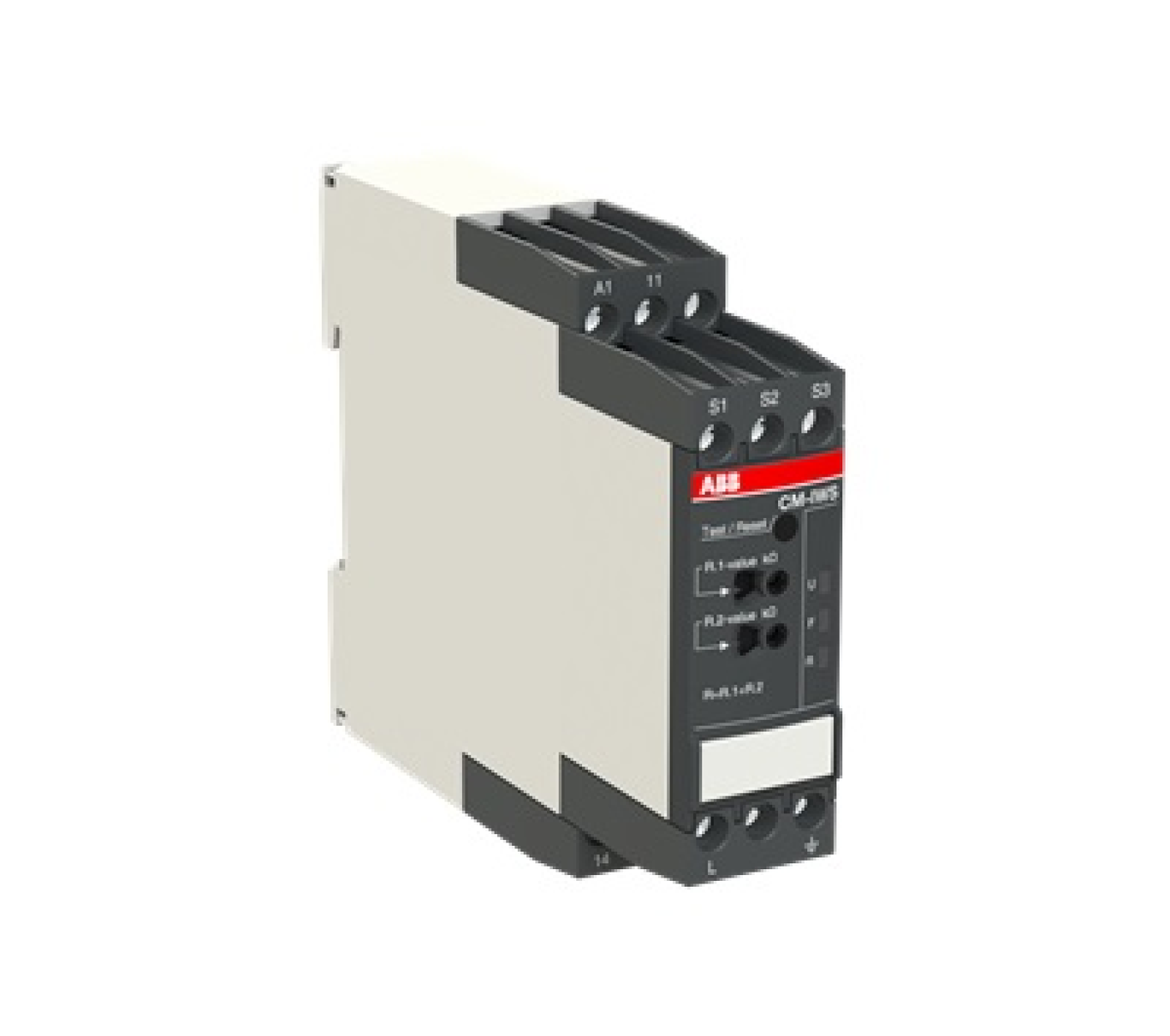  Rờ Le Giám Sát Cách Điện 1C/O, 1-100kOhm, 24-240VAC/DC (CM-IWS.2S)