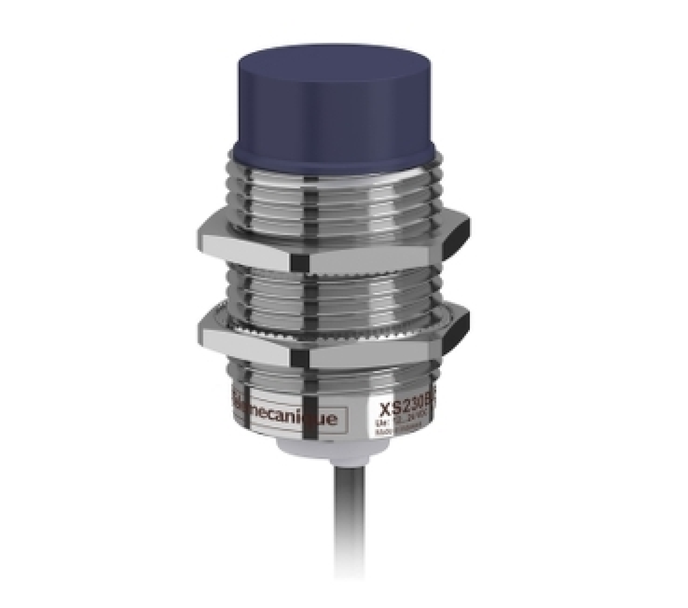  Cảm Biến Từ XS1 dạng M30 L57mm, Sn15mm 12-24VDC cáp 2m