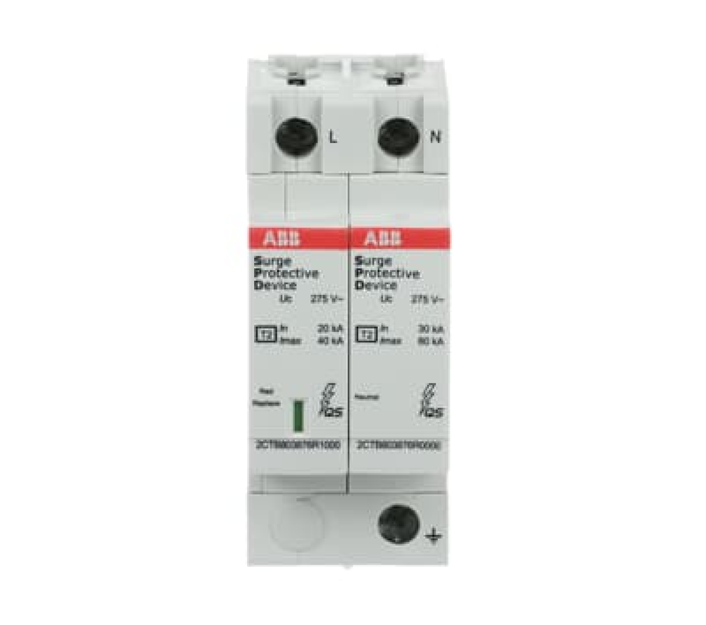 Chống sét lan truyền 1P+N 40KA Dạng Modul Loại 2