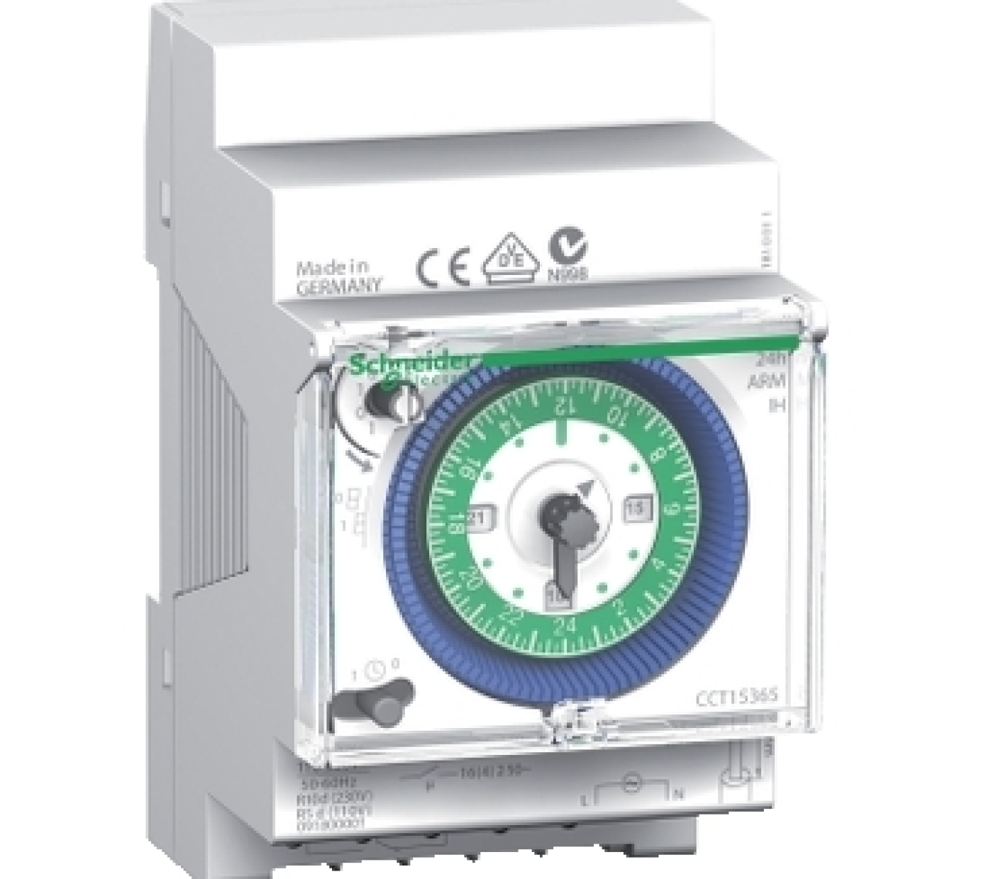  CCT15365 - Bộ Hẹn Giờ Cơ 24h 7 ngày 1 kênh