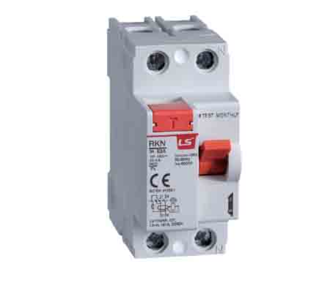 Cầu Dao Bảo Vệ Dòng Rò 1P+N 25A 30mA 6kA