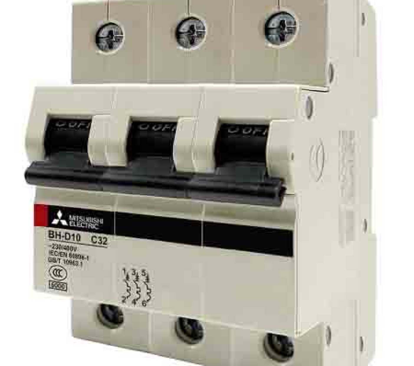 Cầu Dao Tự Động BH-D10 3P 10A China 10kA