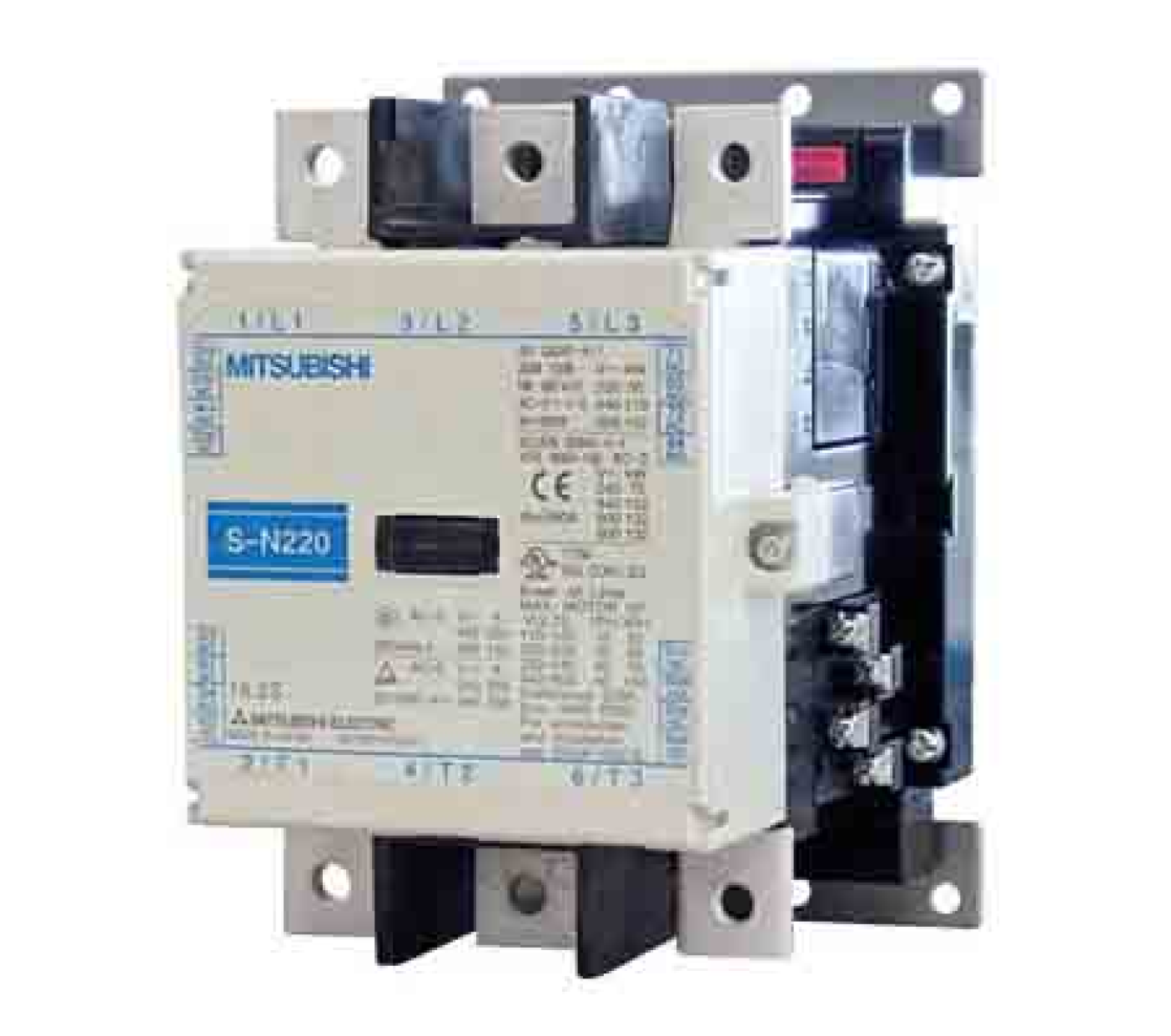 Khởi Động Từ S-N220 250A 2NO+2NC Coil 200VAC
