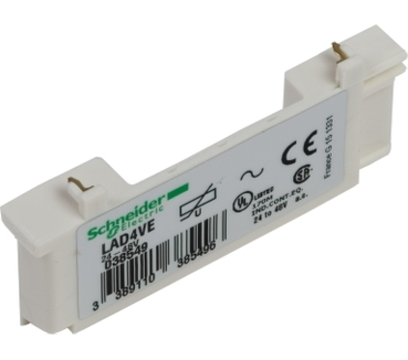 Mô-Đun Triệt Tiêu Schneider LAD4VE 24-48VAC