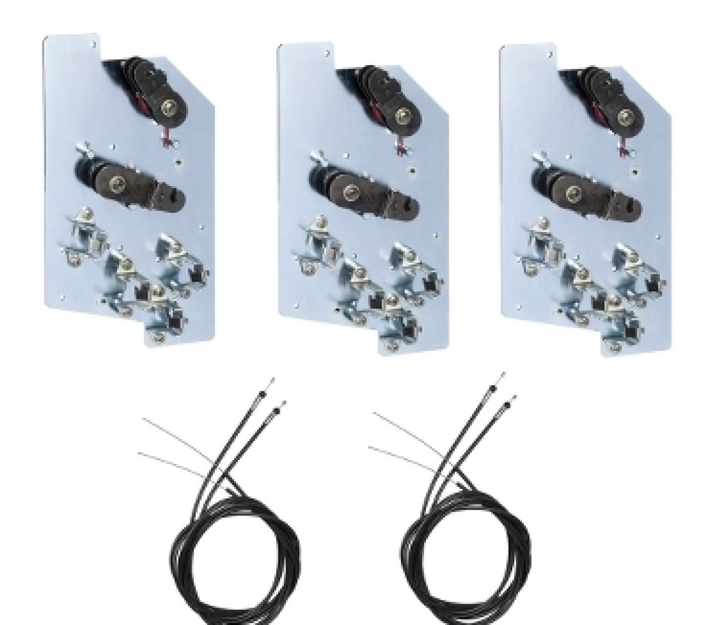 Khóa cơ khí sử dụng cáp liên động 2 nguồn + 1 thay thế