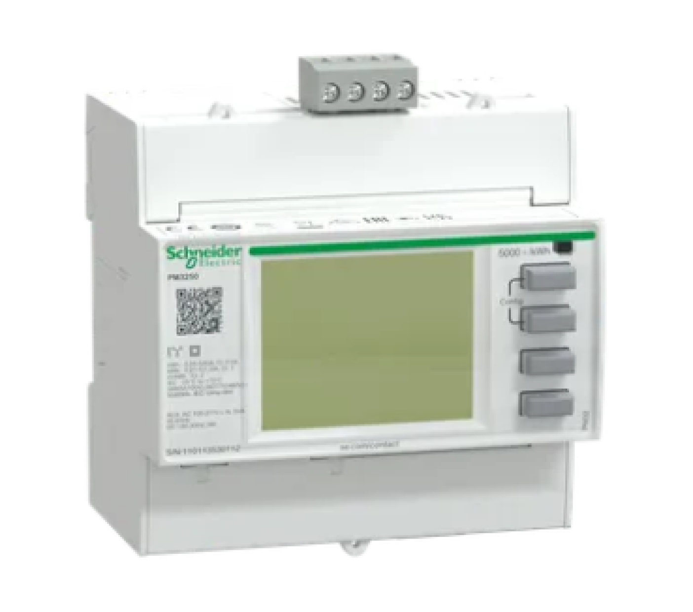METSEPM3250 - Đồng Hồ Đa Năng PM3250 Gắn Dinrail RS485, 15th harmonic