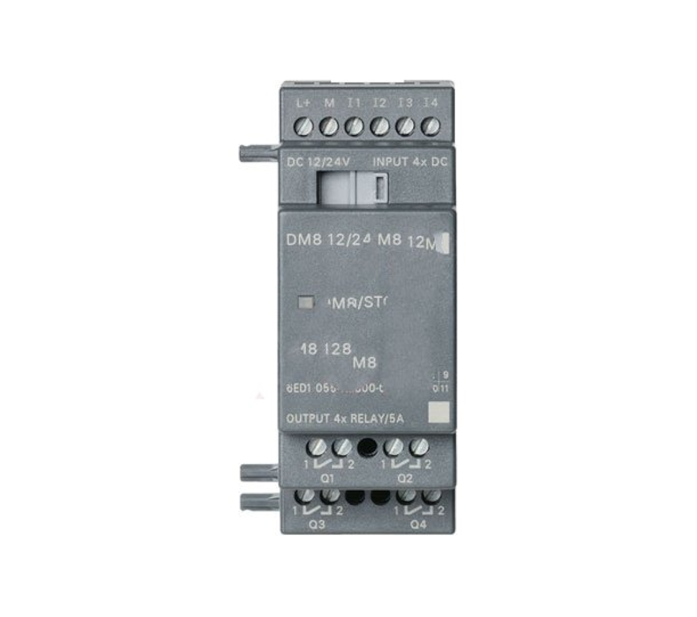 Bộ điều khiển lập trình LOGO! 12/24RCE, logic module, display power supply / I/O: 12/ 24 V DC/relay, 8 DI (4 AI)/4 DO