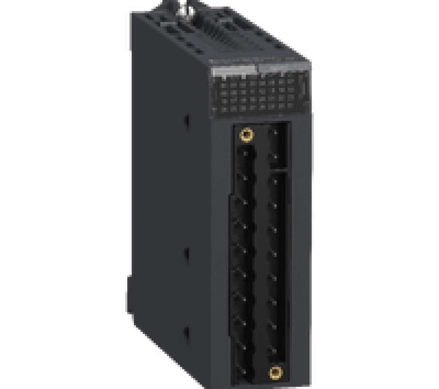 Analog isolated high level input module, Modicon X80, 4 inputs, 0 to 20mA, 4 to 20mA, 10V positive or negative