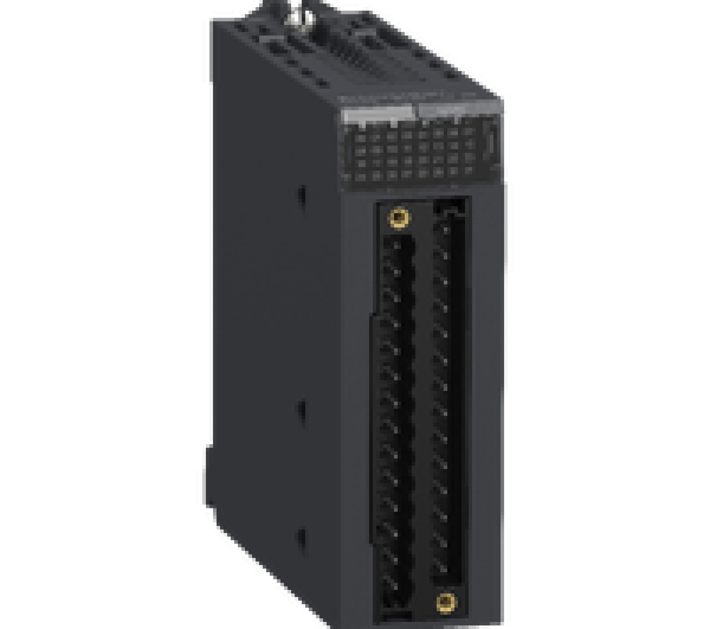 Analog non isolated high level input module, Modicon X80, 8 inputs, 0 to 20mA, 4 to 20mA, 10V positive or negative