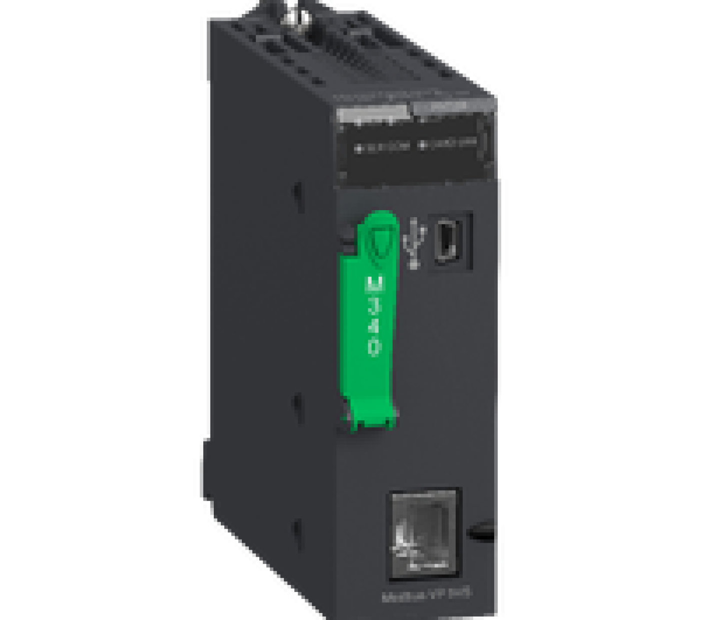 Processor, Modicon M340, max 512 discrete, 128 analog IO, Modbus              