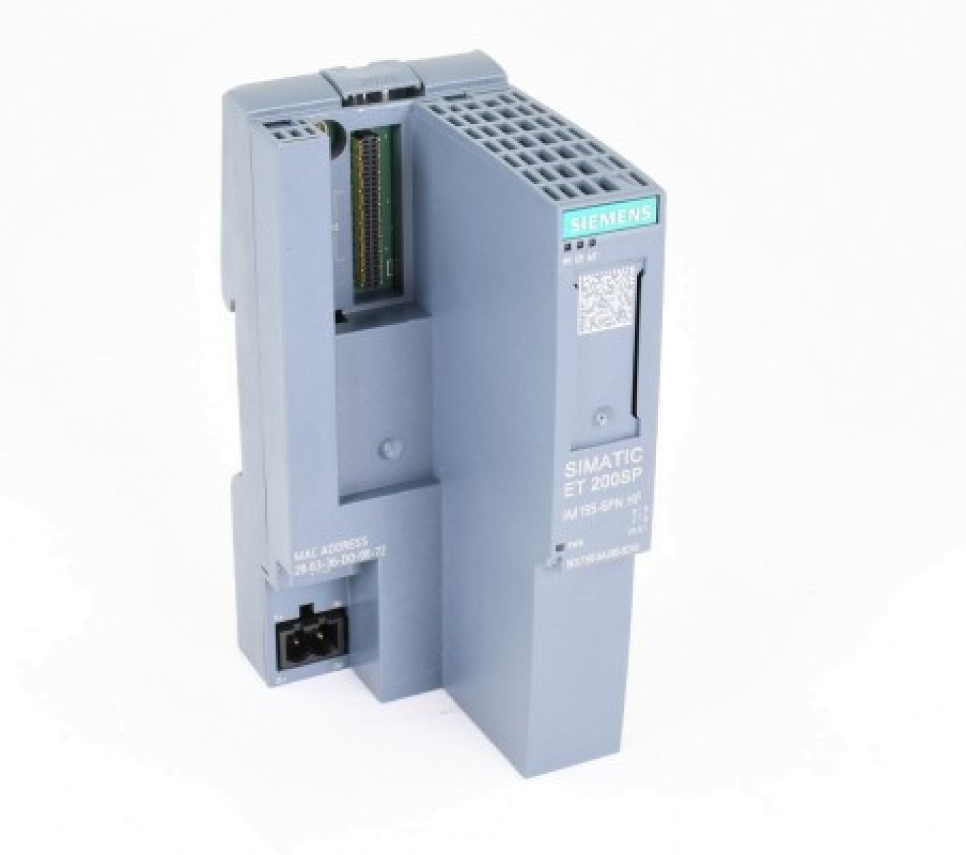Mô đun SIMATIC ET 200SP, PROFINET interface module IM 155-6PN High Feature max. 64 I/O modules, 0.25 ms isochronous mode Multi-hotswap, incl. server module