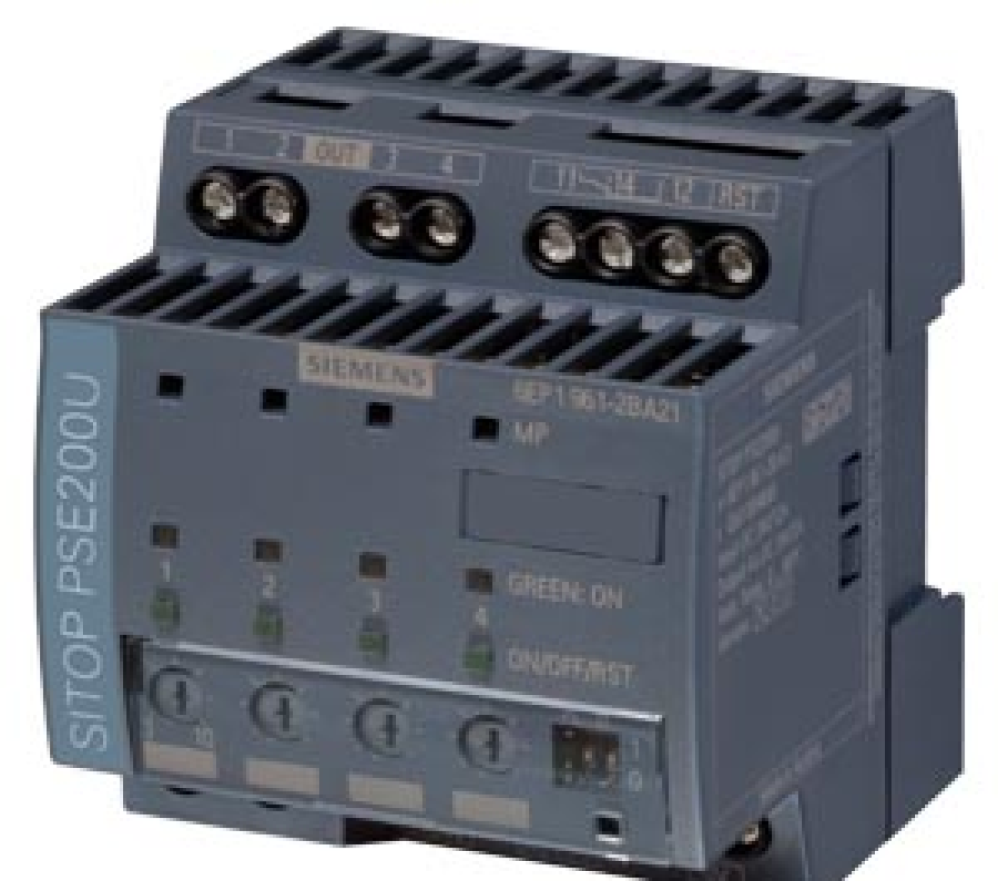 Bộ nguồn SITOP PSE200U 10 A selectivity module 4-channel input: 24 V DC/40 A output: 24 V DC/4x 10 A