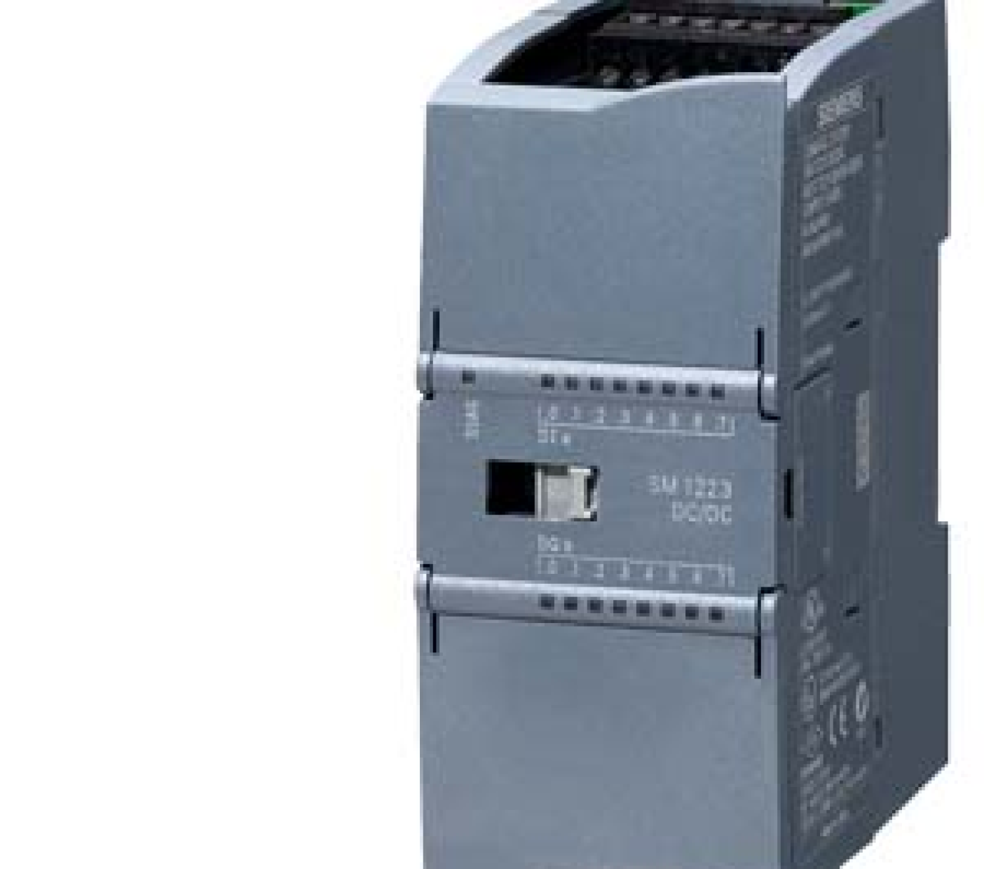 SIMATIC S7-1200, Digital I/O SM 1223, 8 DI/8 DO, 8 DI 24 V DC, Sink/Source, 8 DO, transistor 0.5 A