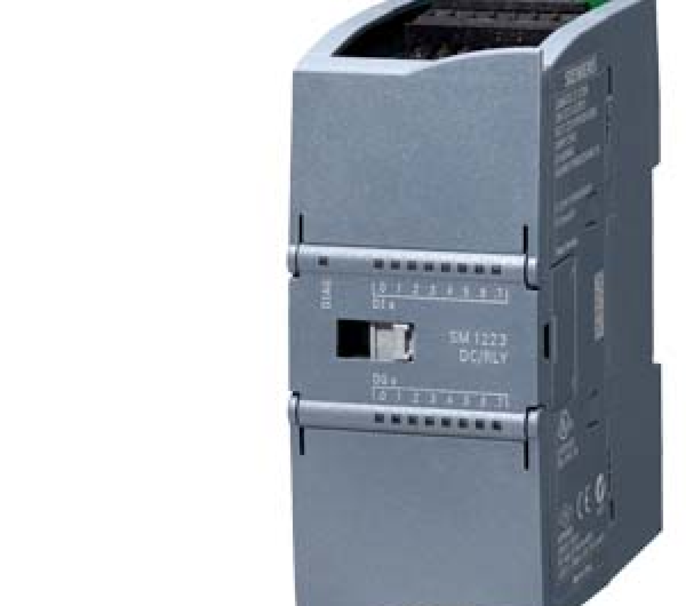 SIMATIC S7-1200, Digital I/O SM 1223, 8 DI/8 DO, 8 DI 24 V DC, Sink/Source, 8 DO, relay 2 A