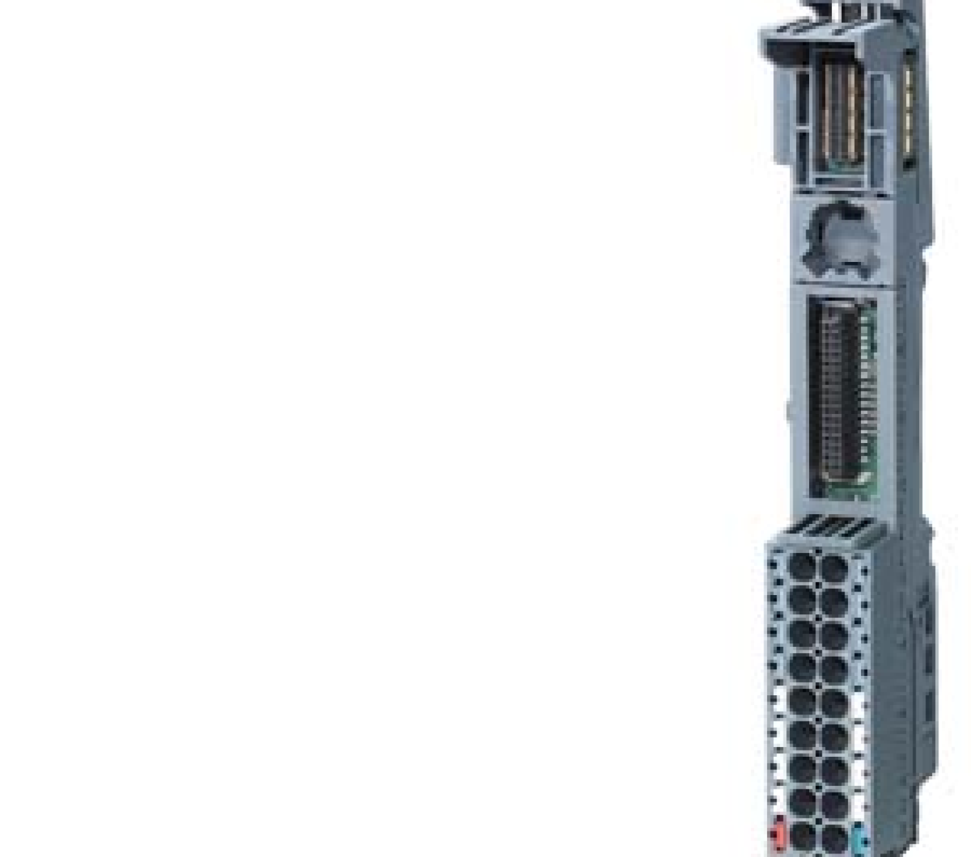 SIMATIC ET 200SP, BaseUnit BU15-P16+A0+2B, BU type A0, Push-in terminals, without AUX terminals, bridged to the left, WxH: 15x 117 mm