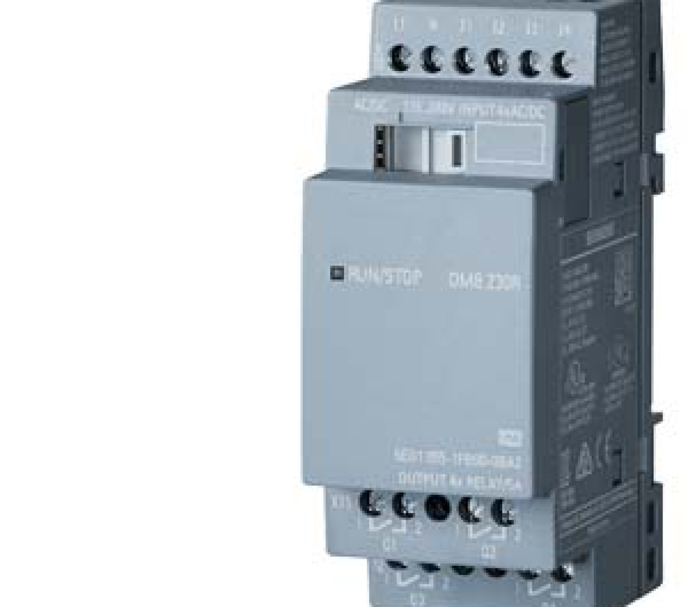 Mô đun LOGO! DM8 230R expansion module, PS/I/O: 230V/230V/relay, 2 MW, 4 DI/4 DO for LOGO! 8
