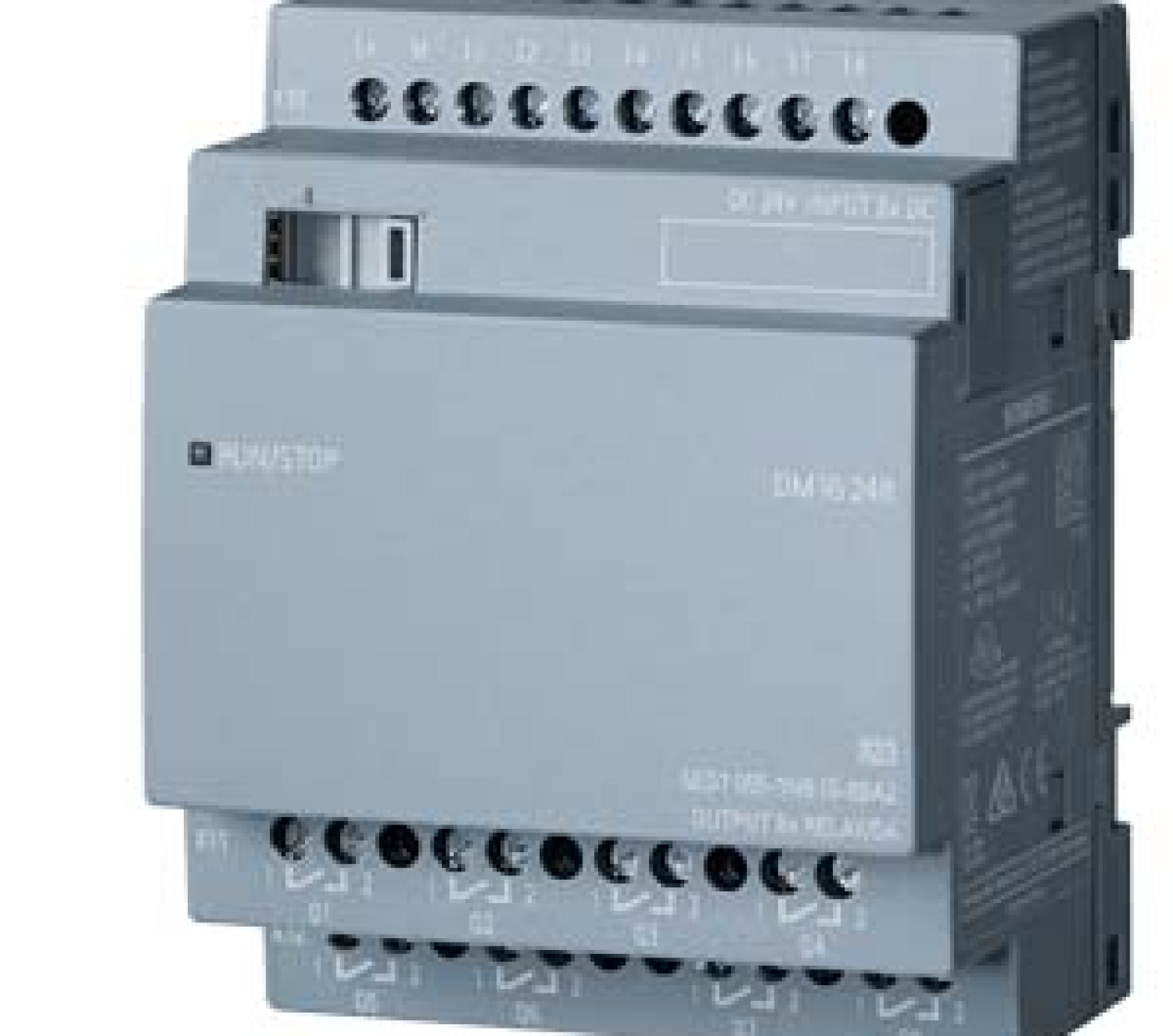 Mô đun LOGO! DM8 230R expansion module, PS/I/O: 230V/230V/relay, 2 MW, 4 DI/4 DO for LOGO! 8