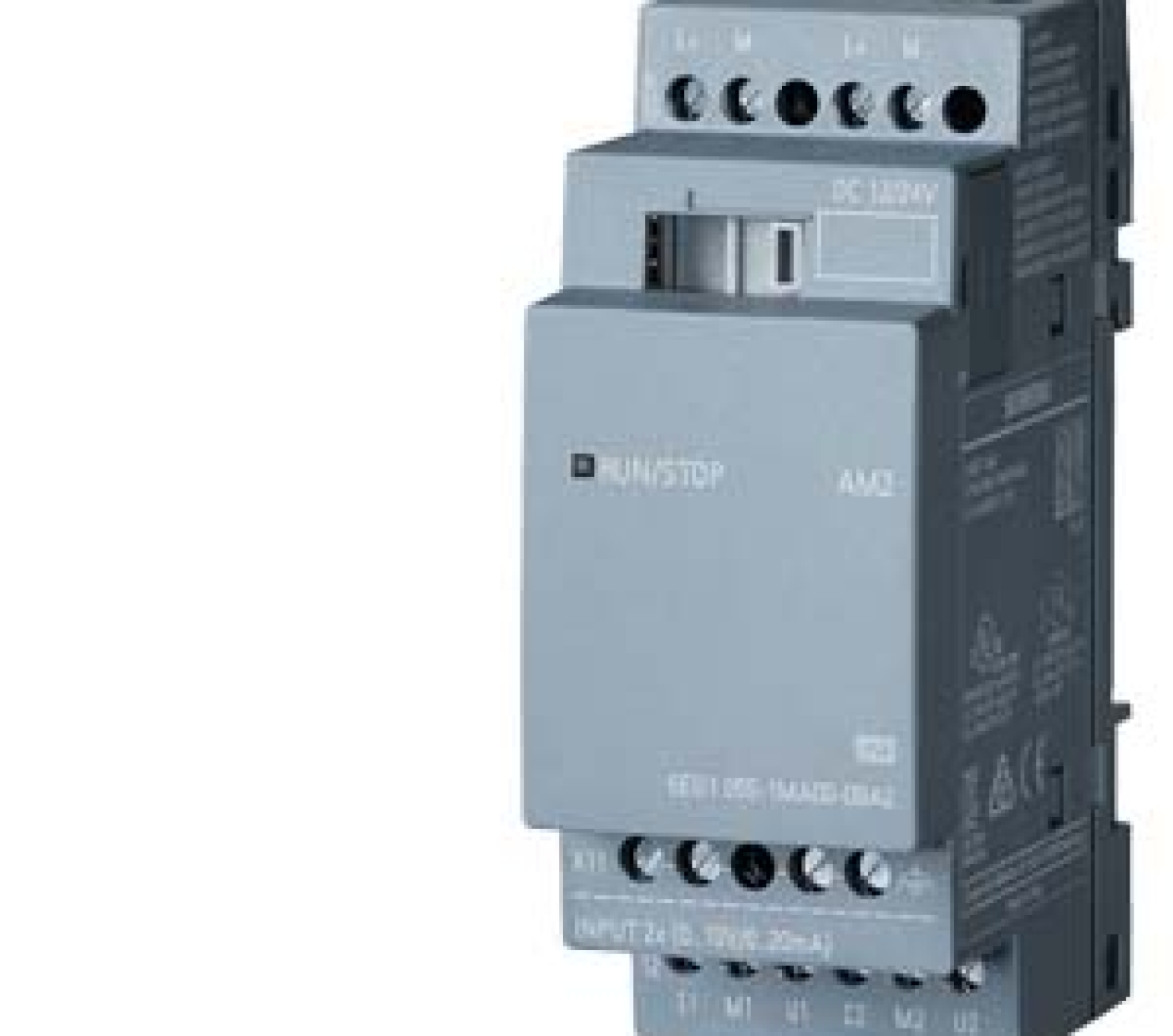 Mô đun LOGO! AM2 expansion module, PS/: 12/24 V DC, 2 AI, 0-10 V or 0/4-20 mA for LOGO! 8