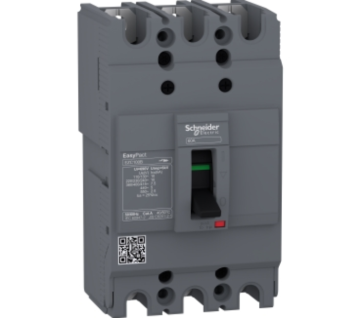 MCCB Schneider EZC100B3015 3P 15A 7.5KA