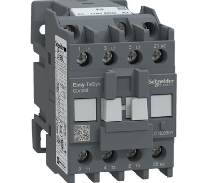 Contactor Schneider LC1E0601F5 3P 6A 110VAC