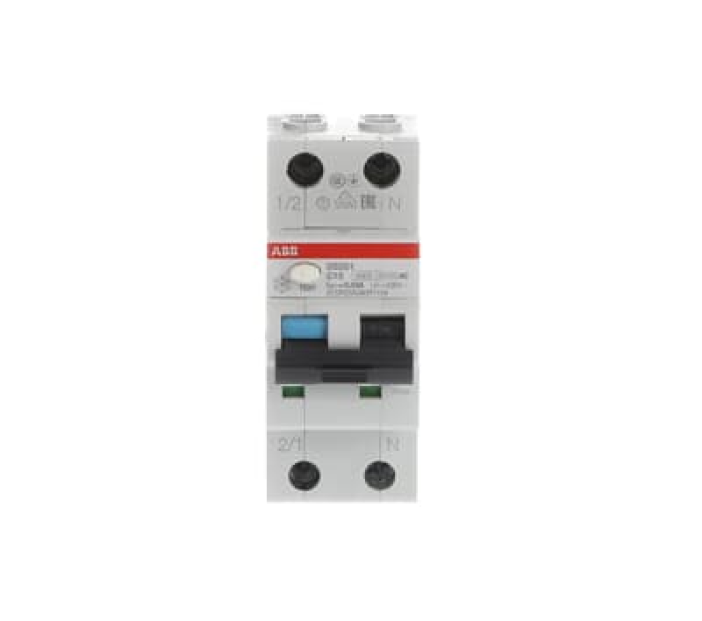 CB chống giật ABB DS201 C10 AC30 1P+N 10A 6kA 30mA