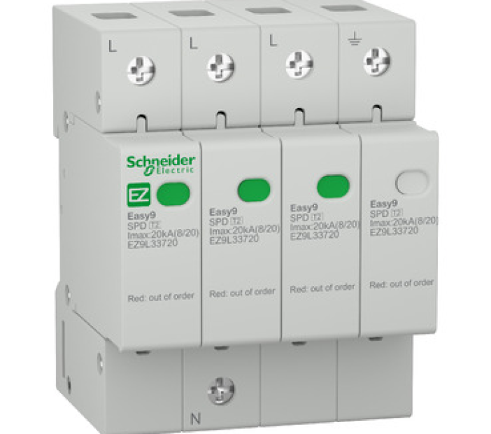 CB chống sét Schneider EZ9L33720 20kA 3P+N