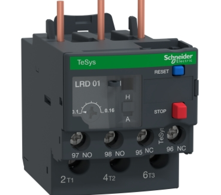 Rờ Le Nhiệt Schneider LRD01 0.1-0.16A