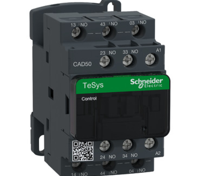 Rờ Le le Khiển Điều Schneider CAD50B7 24VAC 5NO