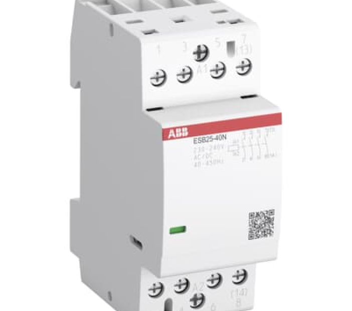 Contactor Chiếu Sáng ABB ESB25-22N-01 25A 2NO+2NC Coil 24VAC