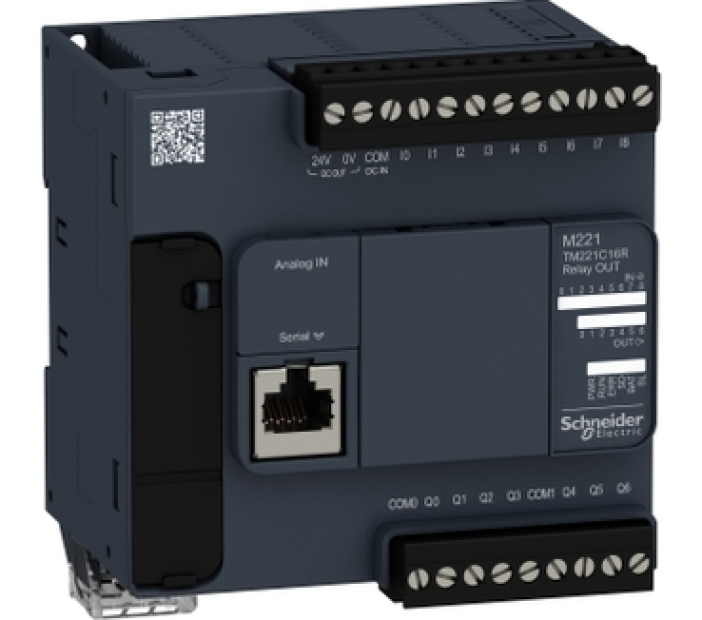 TM221C16R - Bộ Điều Khiển Lập Trình M221 16 IO