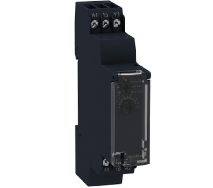 RE17LAMW - Rờ Le Thời Gian On Delay 0.1s-100h 24-240VAC/DC
