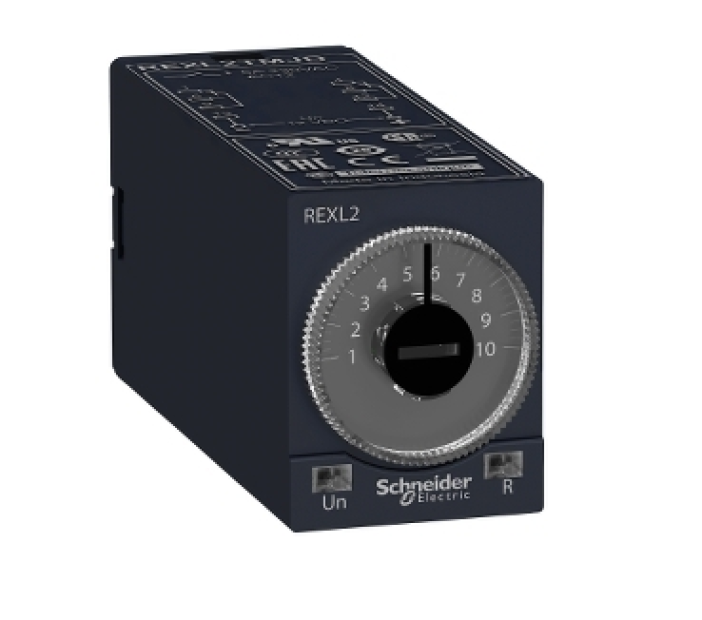 REXL2TMB7 - Rờ Le Thời Gian Ondelay 5A 2CO 0.1s-100h 24VAC