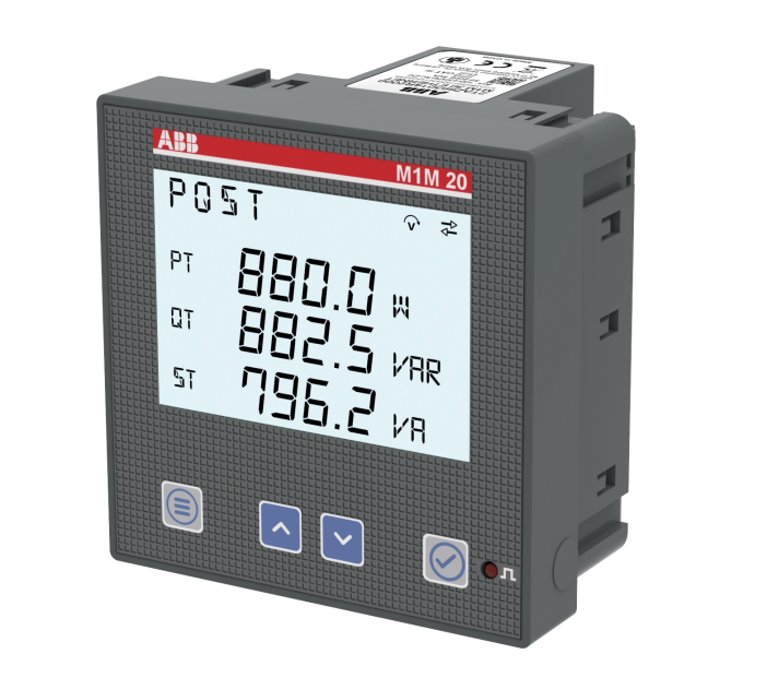  2TAZ662012R2000 - Đồng Hồ Đa Năng M1M 20 LCD Display 96x96mm, Modbus RTU