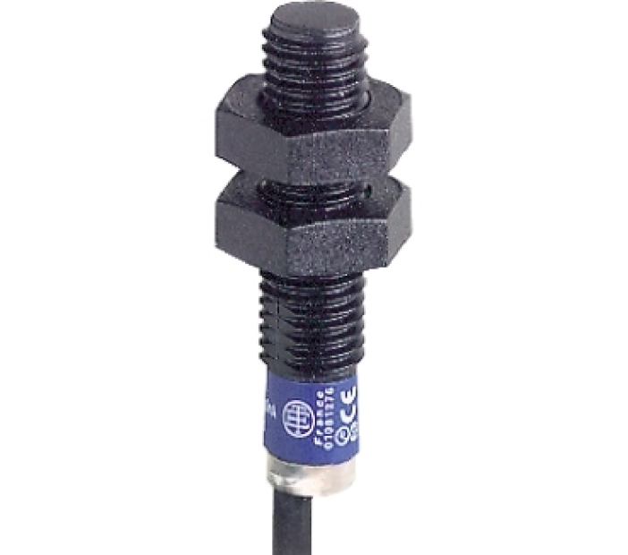Cảm Biến Từ XS4 dạng M8 L33mm, Sn2.5mm 12-24VDC cáp 2m