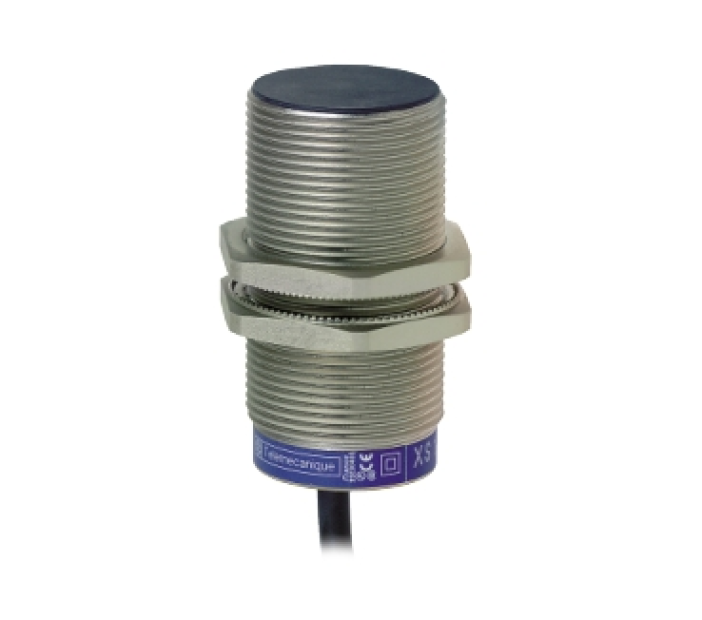  Cảm Biến Từ XS5 dạng M30 L62mm, Sn10mm 12-48VDC cáp 2m