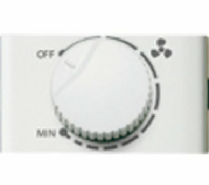  3031V400FM_K_WE - Hạt Dimmer Điều Chỉnh Tốc Độ Quạt Size S Màu Trắng