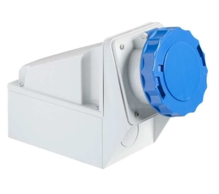  81190 - Ổ Cắm Gắn Nổi 2P+E 125A 220VAC IP67 6H