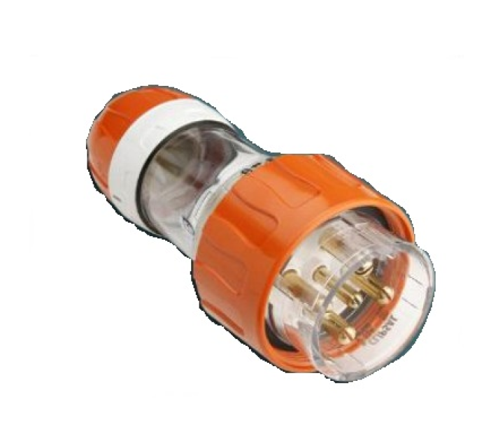  S56P520GY_G15 - Phích Cắm Phòng Thấm Nước 5P 20A 250V IP66
