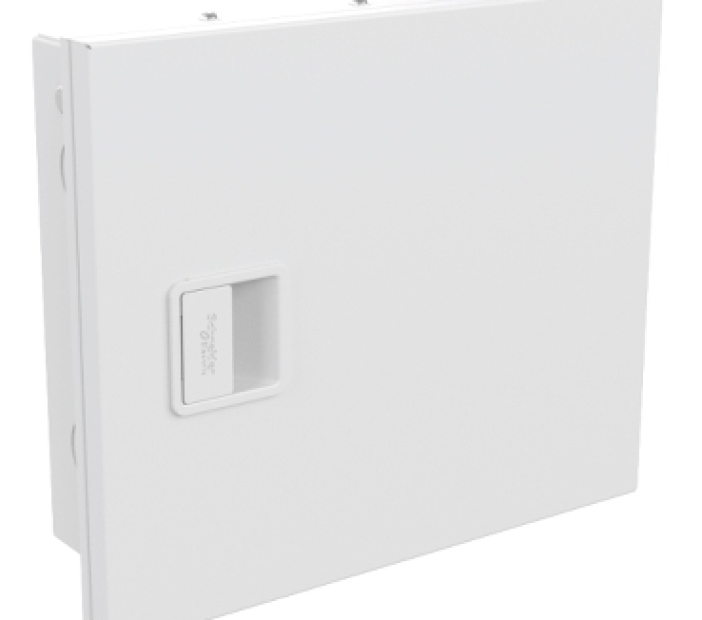  A9HESN04 - Tủ Điện Kim Loại Acti9 2 Lớp Cửa 4 Modul IP30 Màu Trắng
