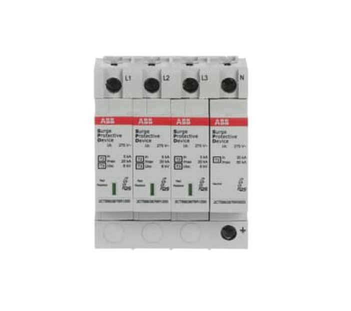 Chống sét lan truyền 3P+N 20KA Dạng Modul Loại 2+3