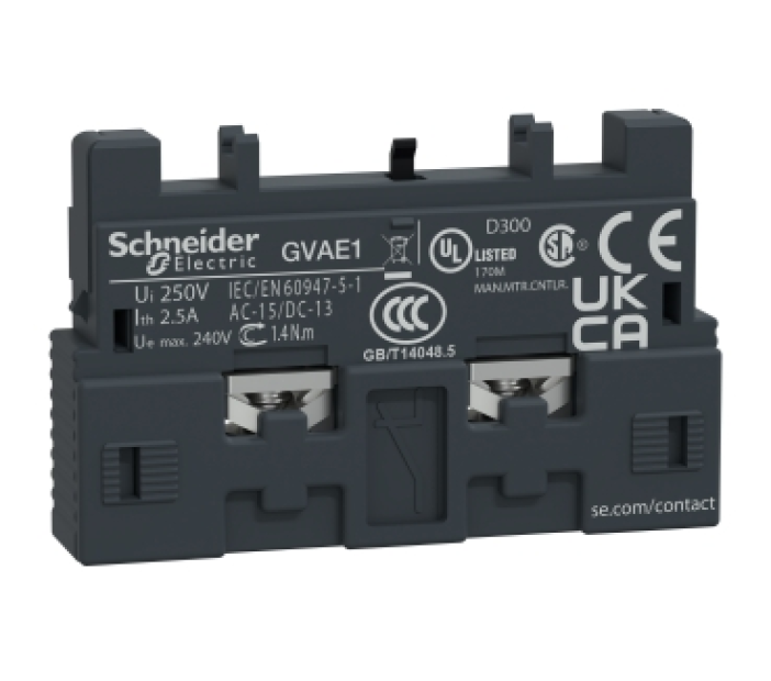 Tiếp Điểm Phụ Schneider GVAE1 1 - Tiếp Điểm Phụ 1NO/NC