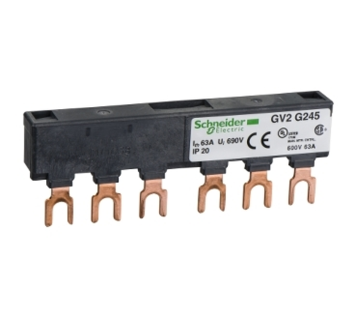 Thanh Lược 63A Schneider GV2G245 tap-offs 45mm pitch