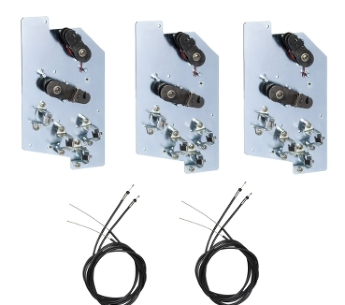 Khóa cơ khí sử dụng cáp liên động 2 nguồn + 1 thay thế