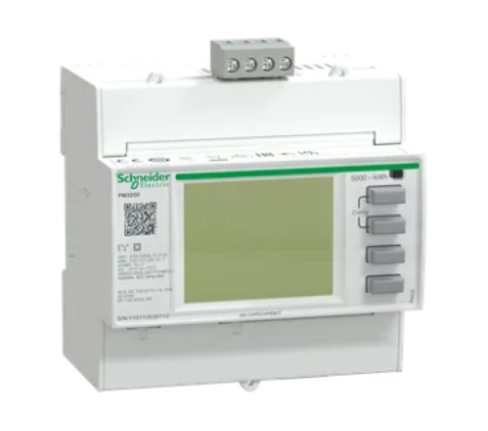 METSEPM3250 - Đồng Hồ Đa Năng PM3250 Gắn Dinrail RS485, 15th harmonic
